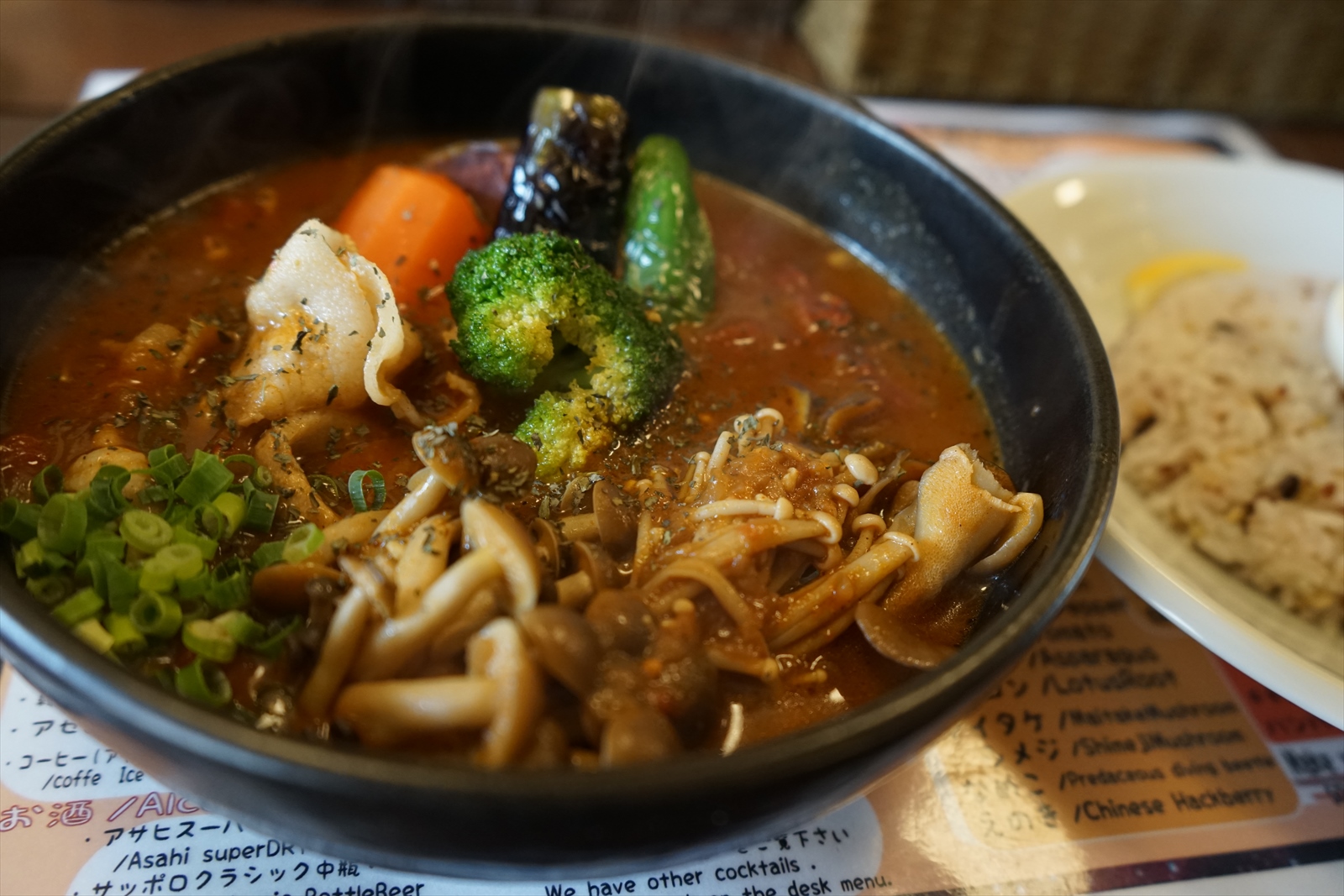 カオスヘブン すすきの札幌店でスープカレーを頂きました