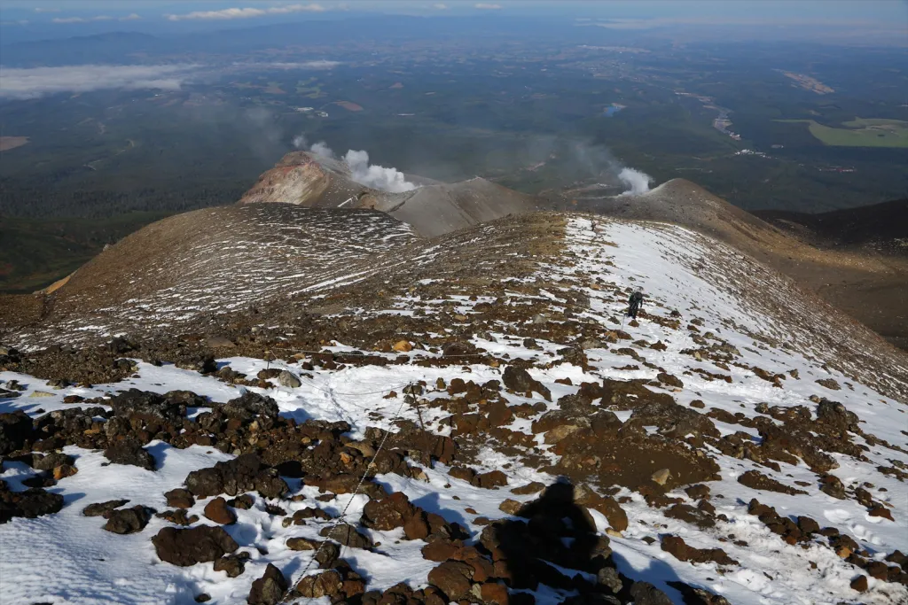 十勝岳登山