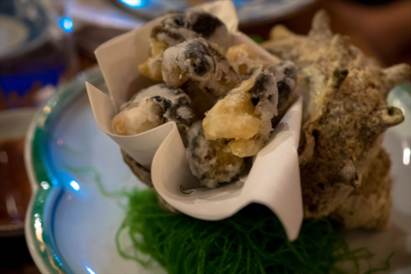 海女小屋：サザエの唐揚げがめちゃ旨かった(・∀・)