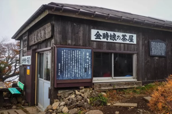 【金時山登山】金時まつりと「金時娘の茶屋」できのこ味噌汁頂いた(゚Д゚)ウマー!