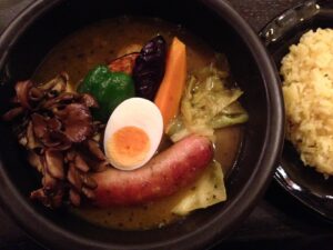 【kanakoのスープカレー屋さん】榎本加奈子のお店で頂く(`・ω・´)ゞ