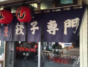 宇都宮の餃子「みんみん」うますぎ