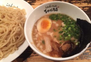 宮崎つけ麺ちゃが商店 ツルツルつけ麺頂きました!