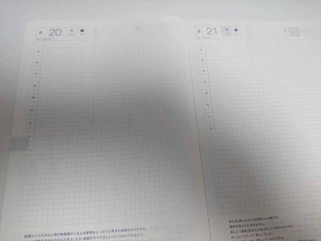 ほぼ日手帳のカズンにも穴をあけてリフィル化