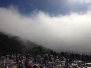 北海道トマム 雲海テラス微妙に見えないｗｗｗ