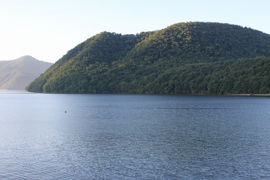 絶景の支笏湖