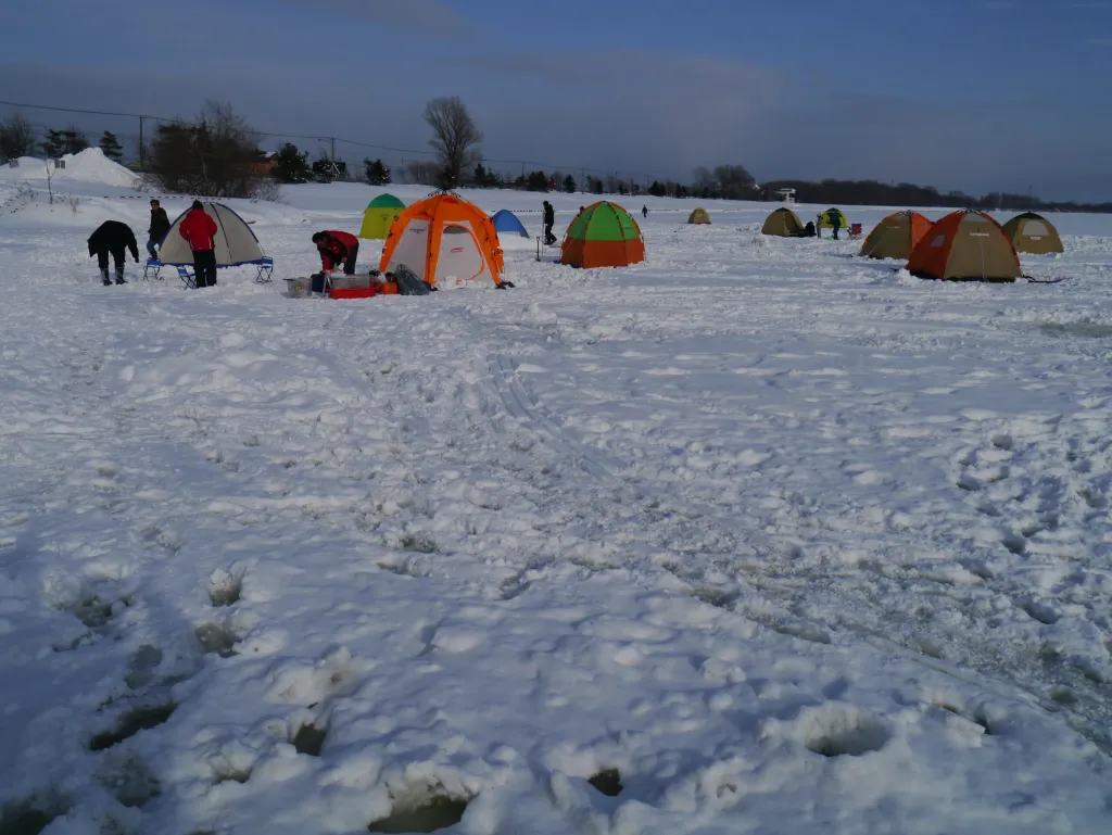 北海道ワカサギ釣り体験