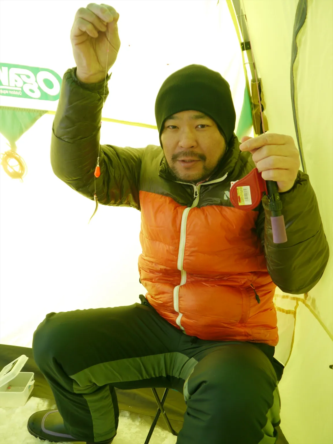 北海道ワカサギ釣り体験