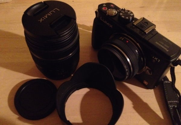 ミラーレス一眼デジカメ GX1買った。