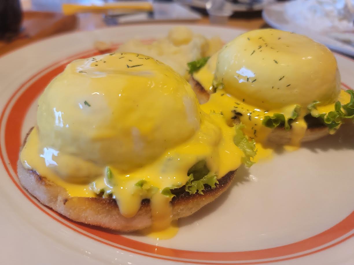 Eggs 'n Things 神戸ハーバーランド店 パンケーキとエグスンベネディクト頂きました！