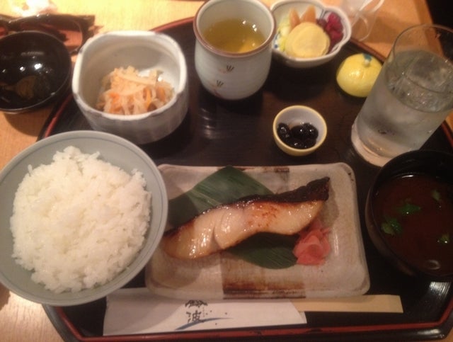 鈴波エスカ店 銀ダラの西京焼きがおいしすぎた！