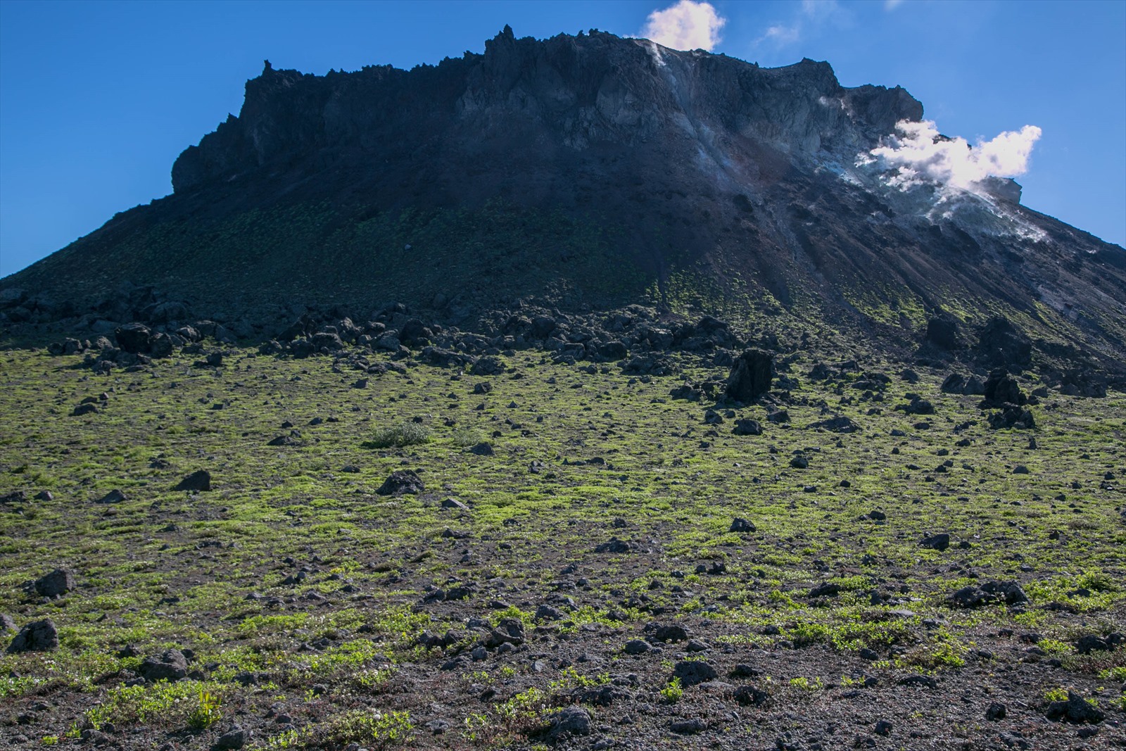 樽前山 西山登頂