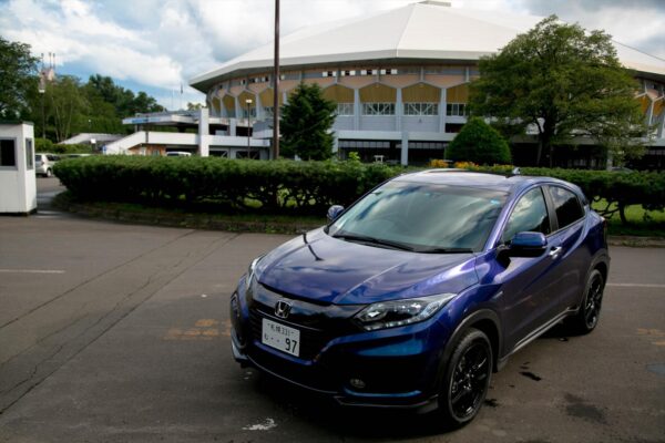 ヴェゼルモルフォブルーやーーっと納車したー(｀･ω･´)ゞ